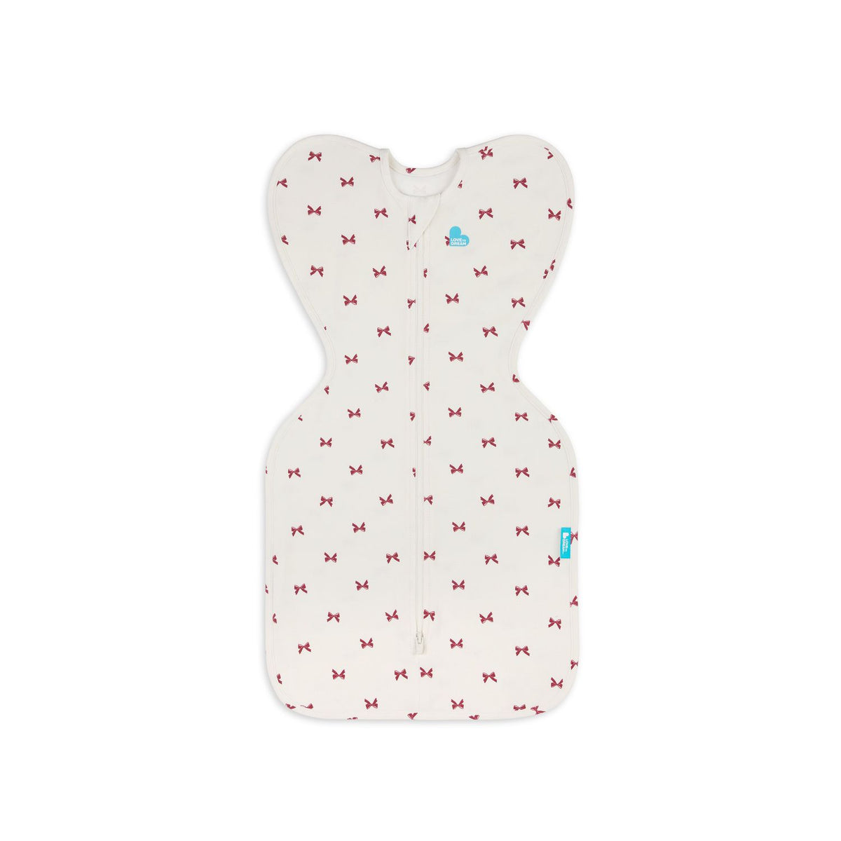 Love To Dream baby swaddle Swaddle Up Bows 1.0 Tog 2.2-3.8kg, imported from the UK