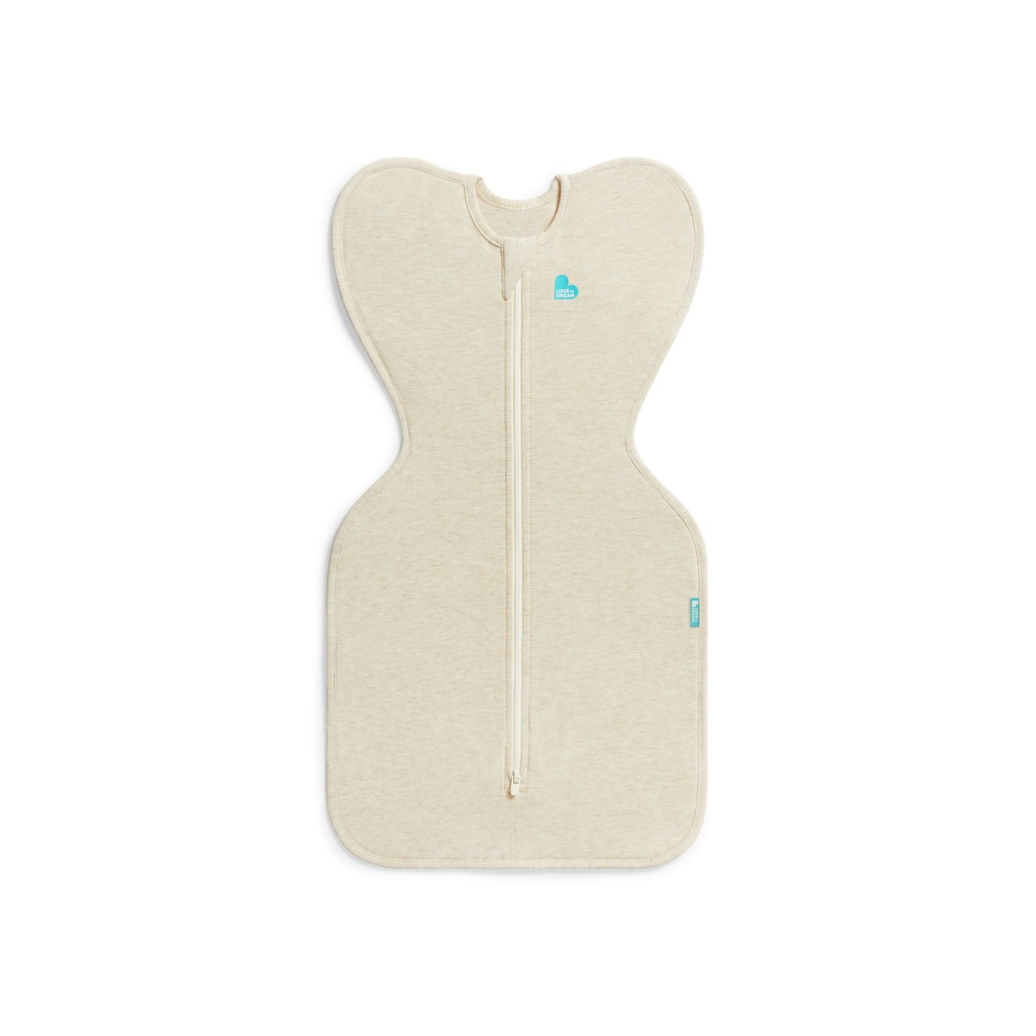 Love To Dream oatmeal swaddle 1.0 TOG, imported from the UK