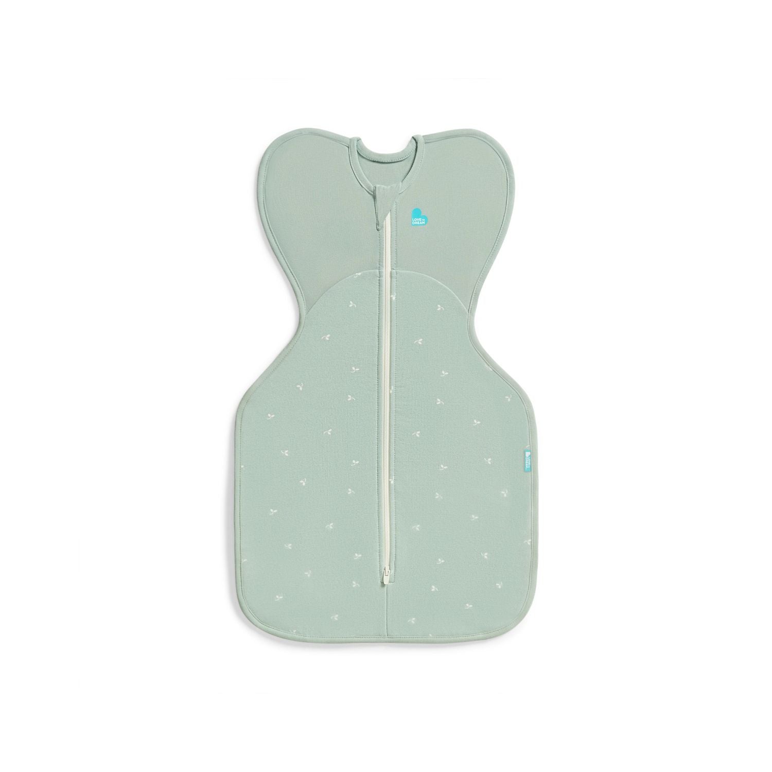 Love To Dream Swaddle Up Twigs Olive 1.5 Tog 3.5-6kg (British brand)