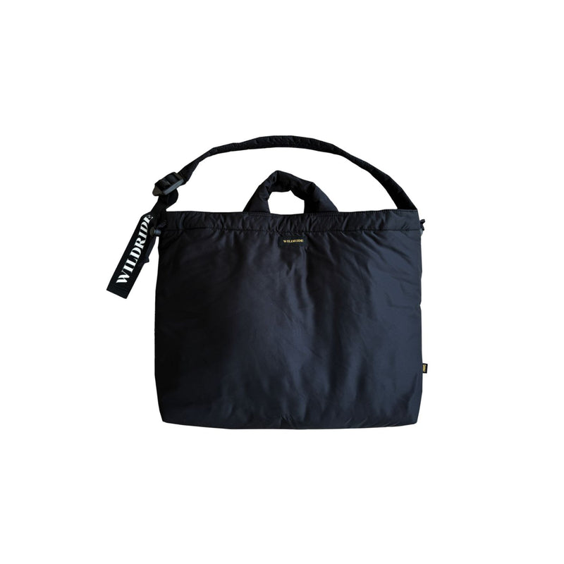 Wildride Recycled Changing Bag Black