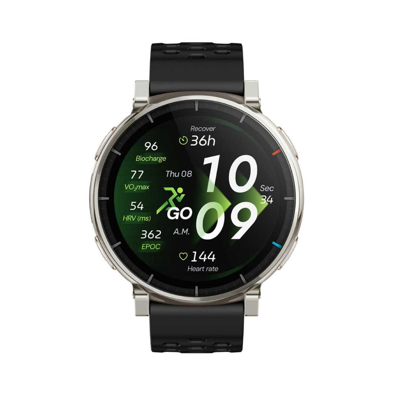 Amazfit Active 3 Premium Apex Silver smartwatch (British brand)