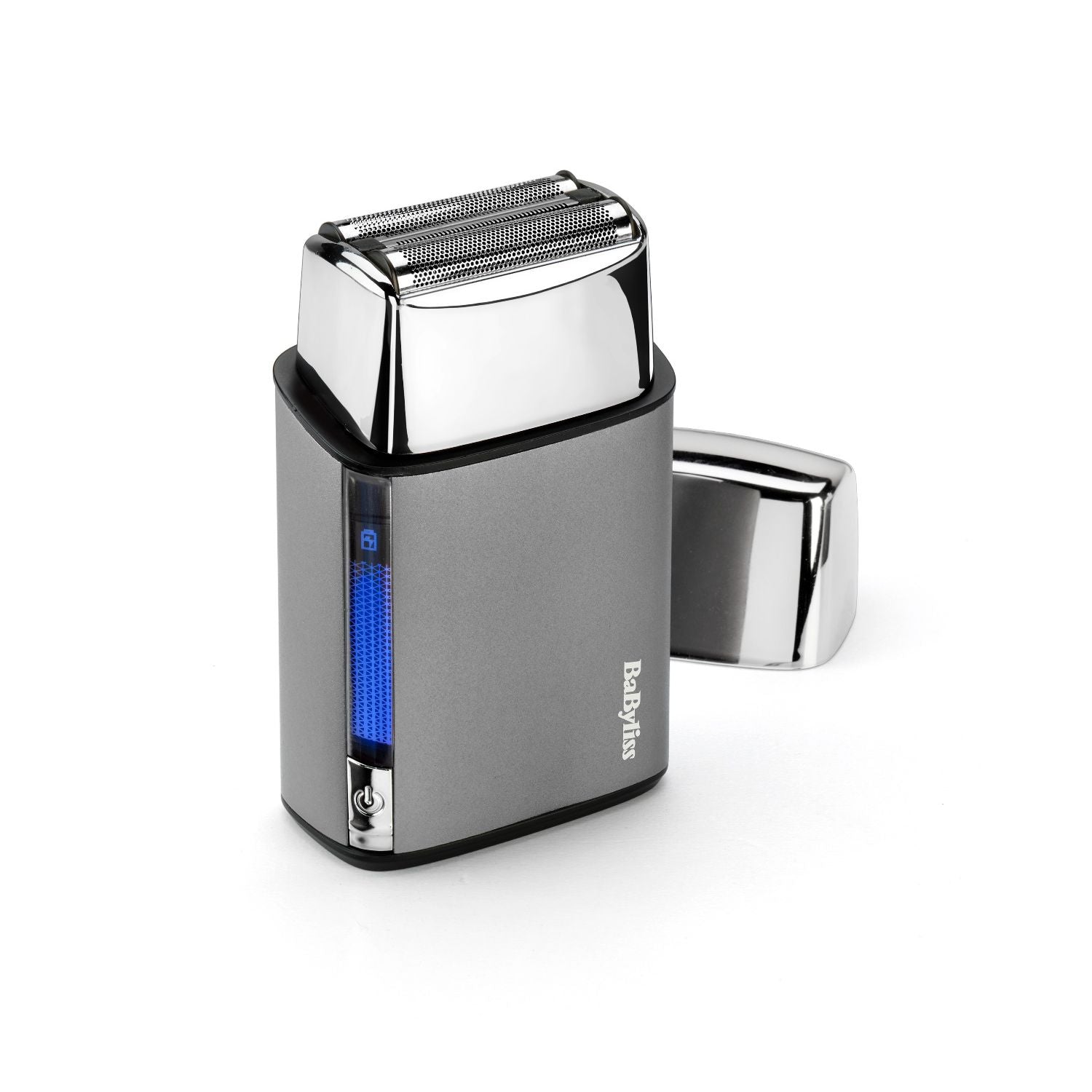 BaByliss Super-X metal series cordless double foil shaver silver (British brand)