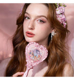 Flower Knows hand mirror Milky Pink - British product