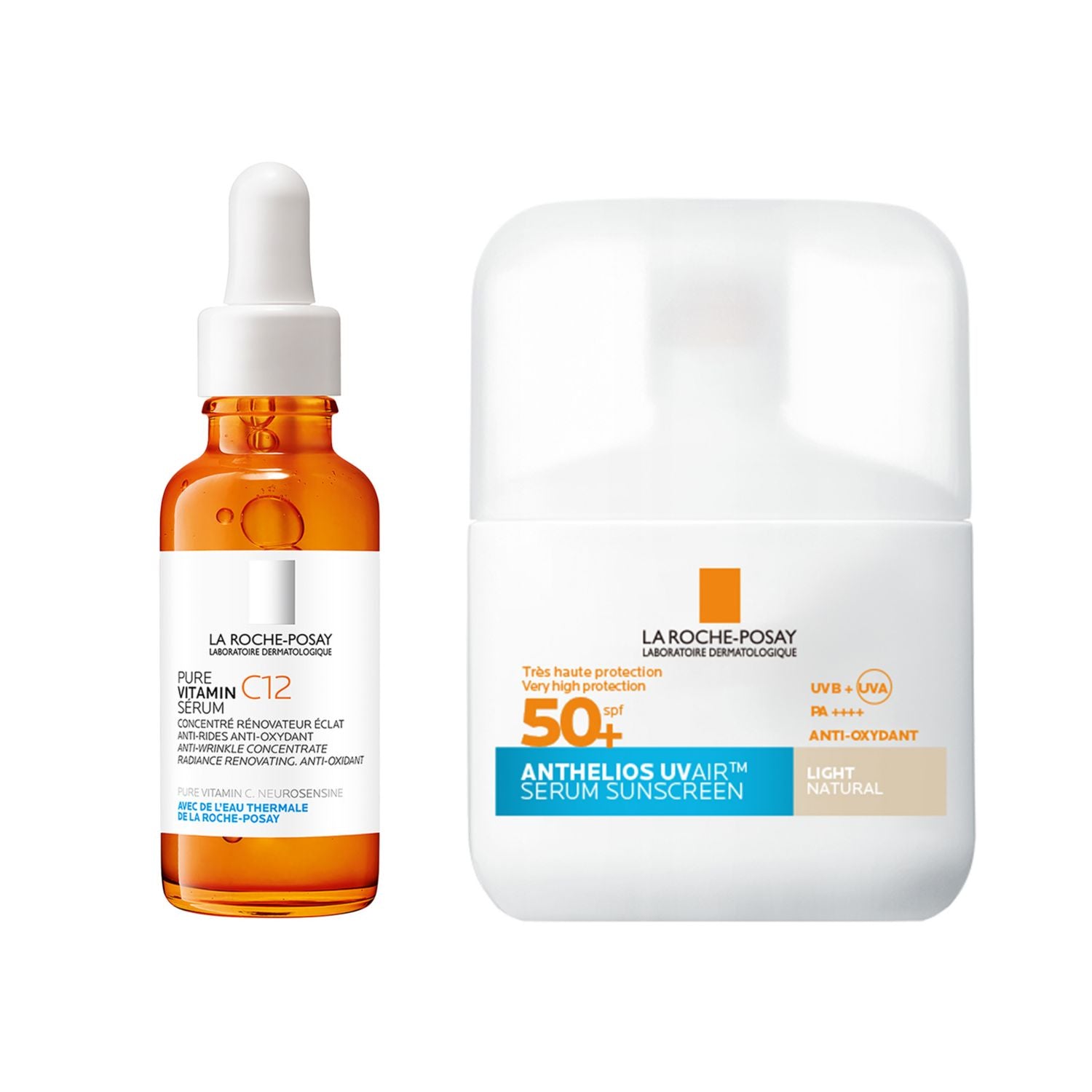 La Roche-Posay Radiance & SPF Duo skincare bundle - British product