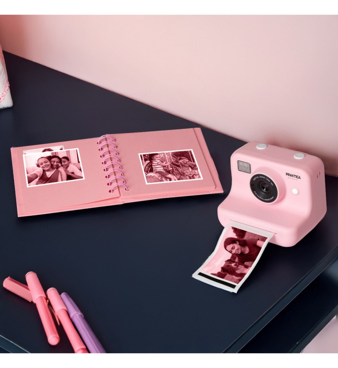Praktica kids instant camera pink - British product