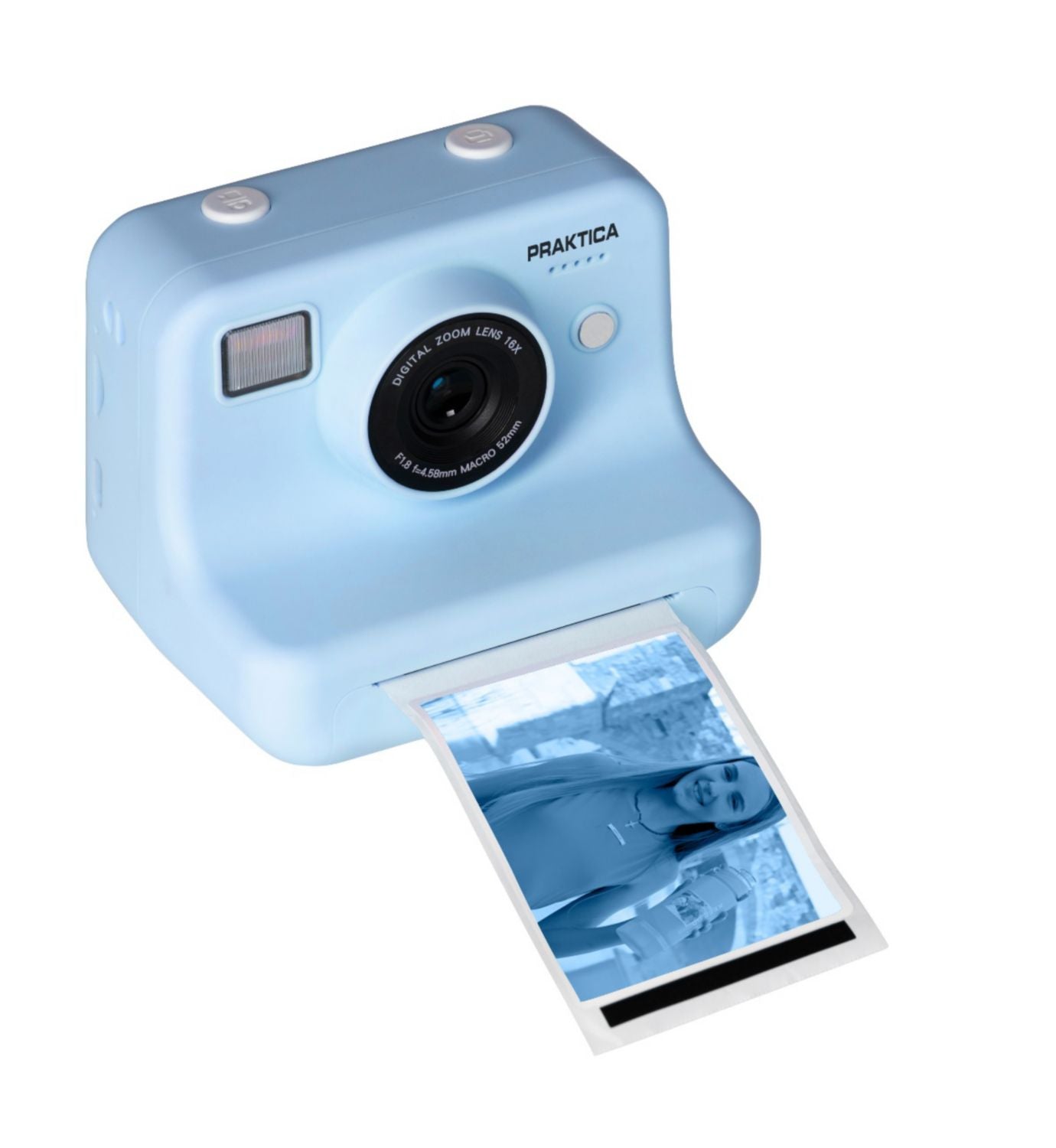 Praktica sticker film blue 5 rolls - British product