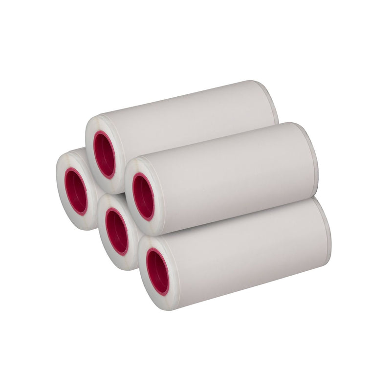 Praktica pink sticker film rolls for instant camera 150 stickers (British brand)