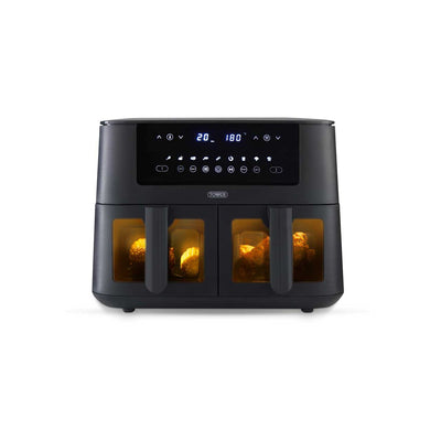 Boots Tower Vortx 8L Vizion Dual Basket Air Fryer Digital Black- Buy online at McGrocer