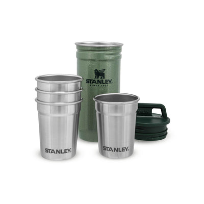 Boots Stanley Pre-Party Shot Glass Set Hammertone Green- Buy online at McGrocer