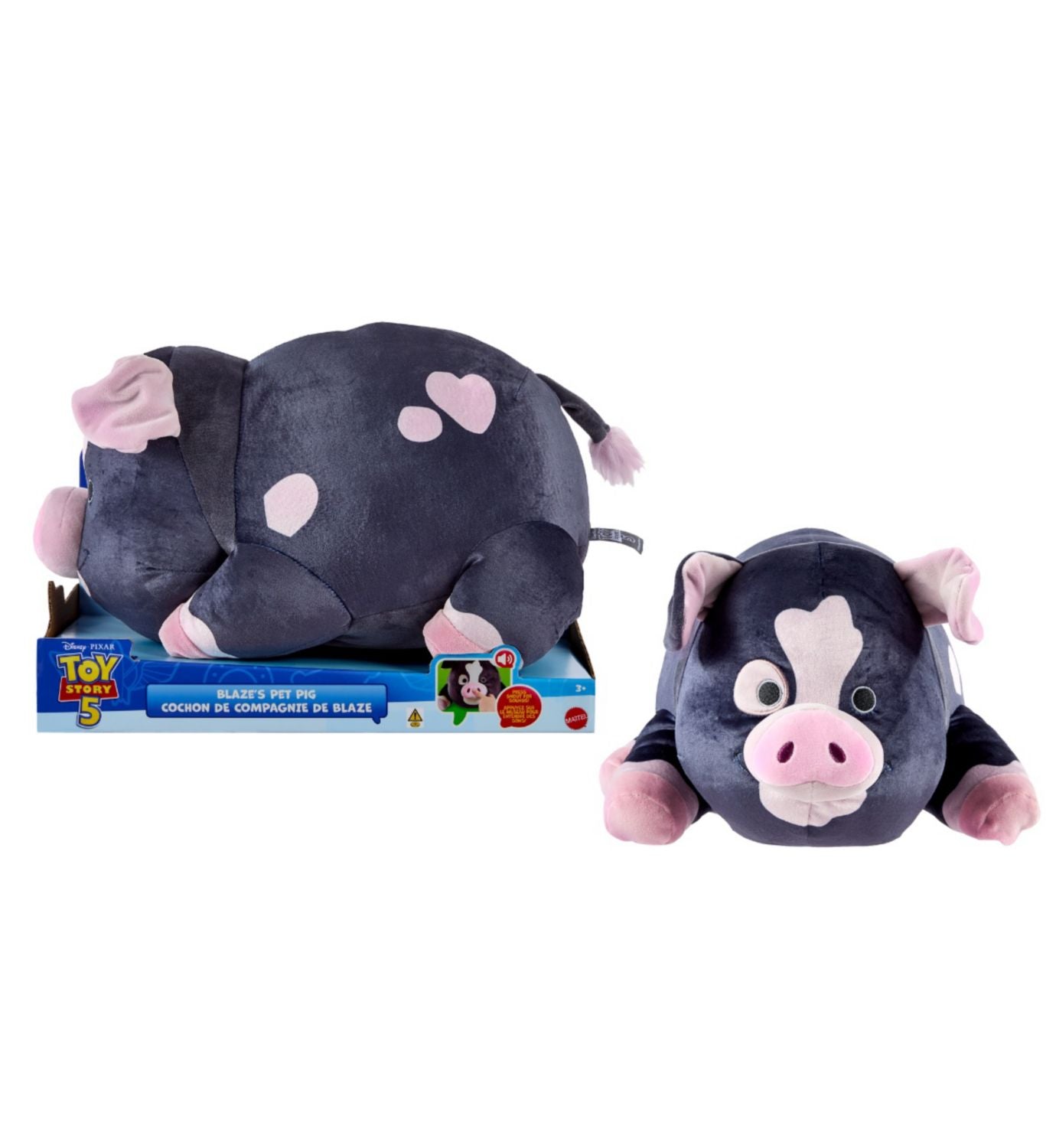 Mattel Toy Story plush Blaze's Pet Pig, UK version