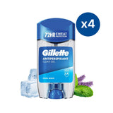 Gillette Cool Wave antiperspirant bundle 4x70ml, imported from the UK
