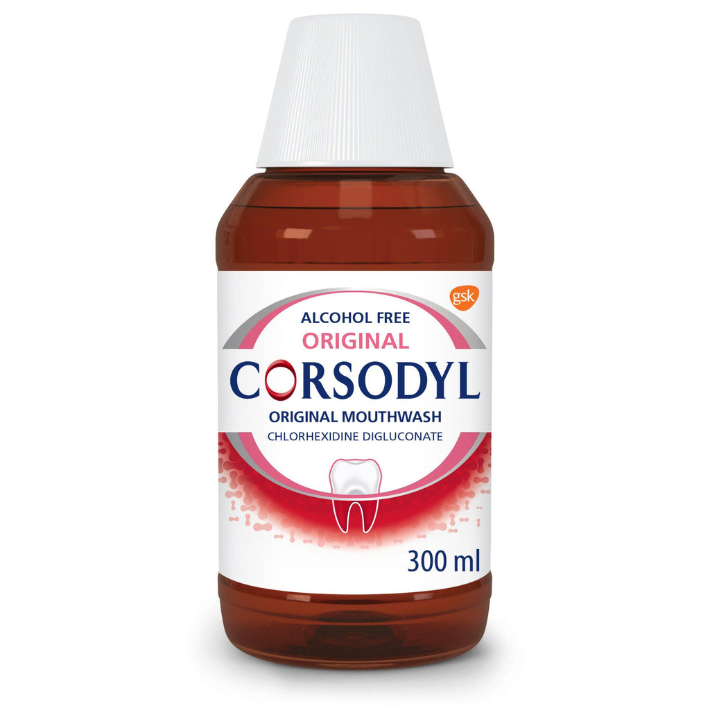 Corsodyl Original Gum Problem Treatment Mouthwash 300 ml