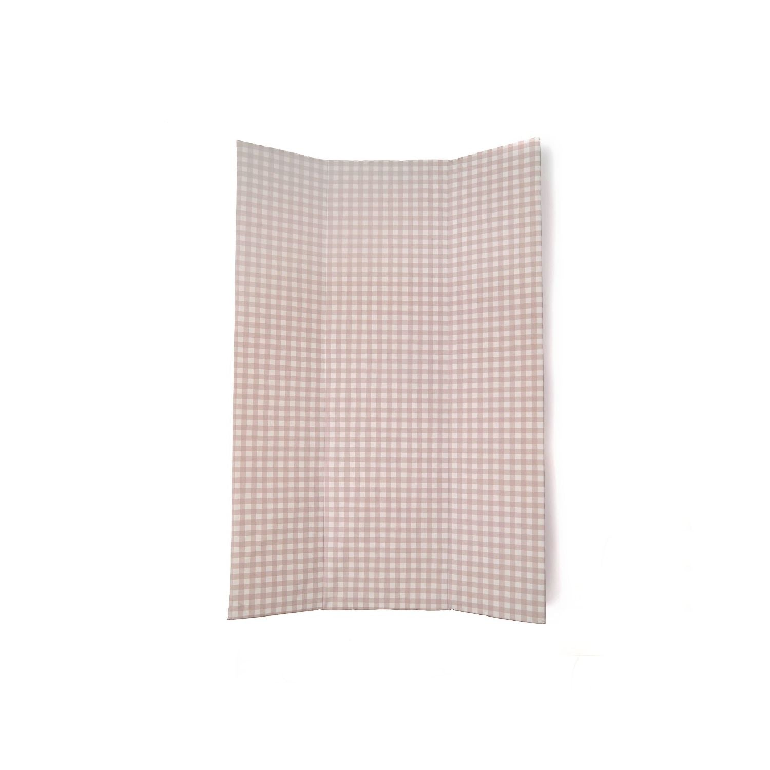 Clair de Lune gingham anti-roll wedge changing mat 69x44x8 cm, UK version