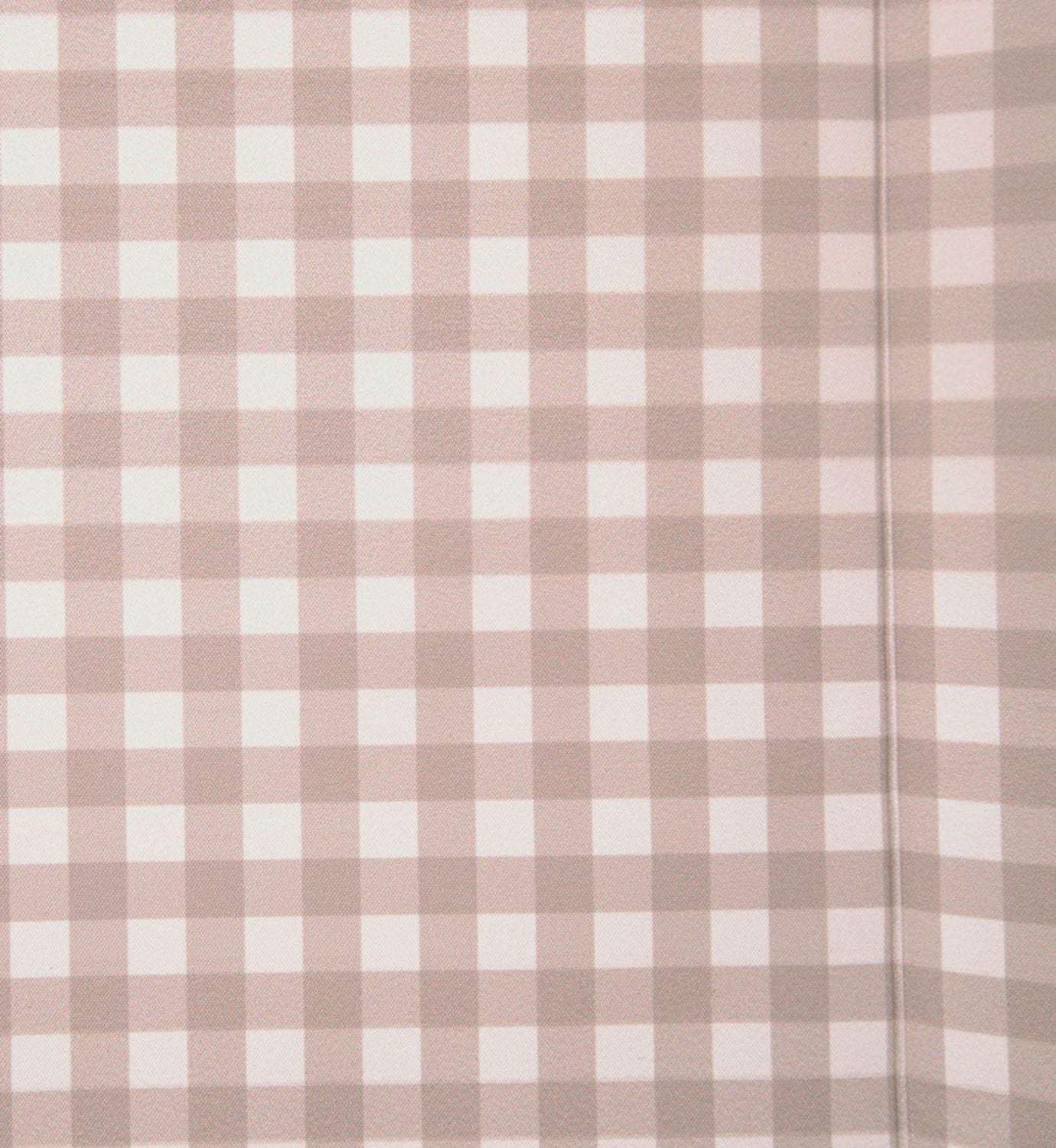 Clair de Lune gingham anti-roll wedge changing mat 69x44x8 cm, UK version