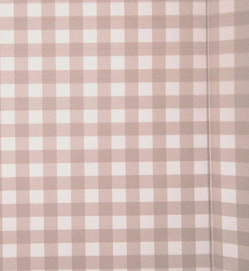 Clair de Lune gingham anti-roll wedge changing mat 69x44x8 cm, UK version