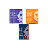 Nip+Fab sheet mask bundle retinol vitamin C glycolic 5 pack (British brand)