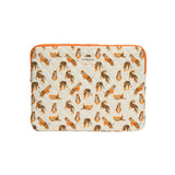 Fenella Smith Tiger Leap laptop sleeve 13 inch - British product