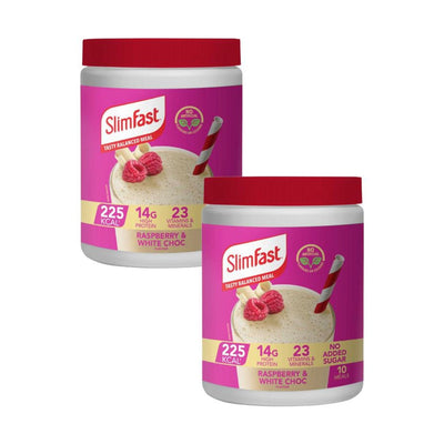 Boots SlimFast Raspberry & White Chocolate Shake Bundle- Buy online at McGrocer