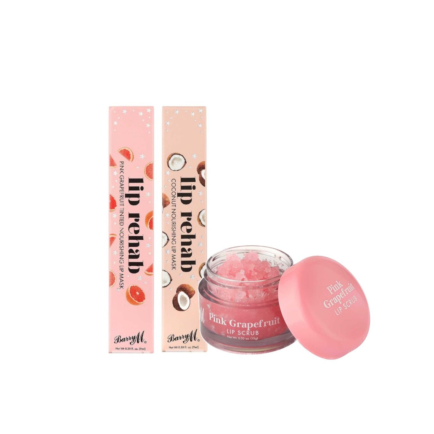 Barry M Lip Care Mask & Scrub Kit, UK version