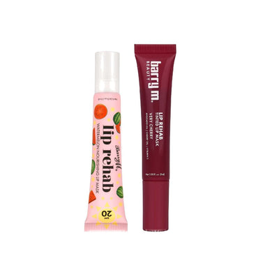 Boots Barry M Lip Rehab Nourishing Lip Mask Duo Very Cherry and SPF 20- Buy online at McGrocer