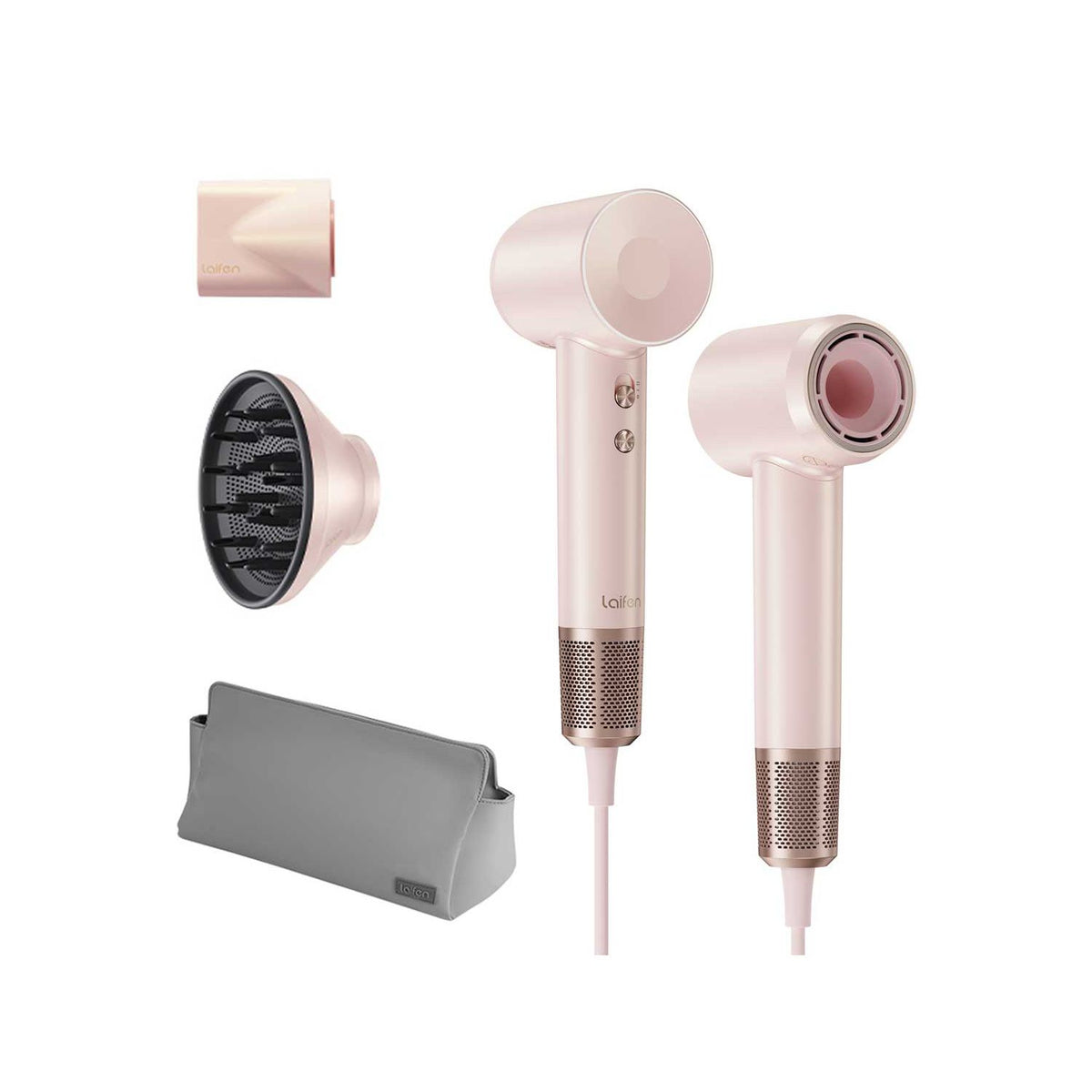 Laifen Hairdryer Swift Premium Pink, imported from the UK