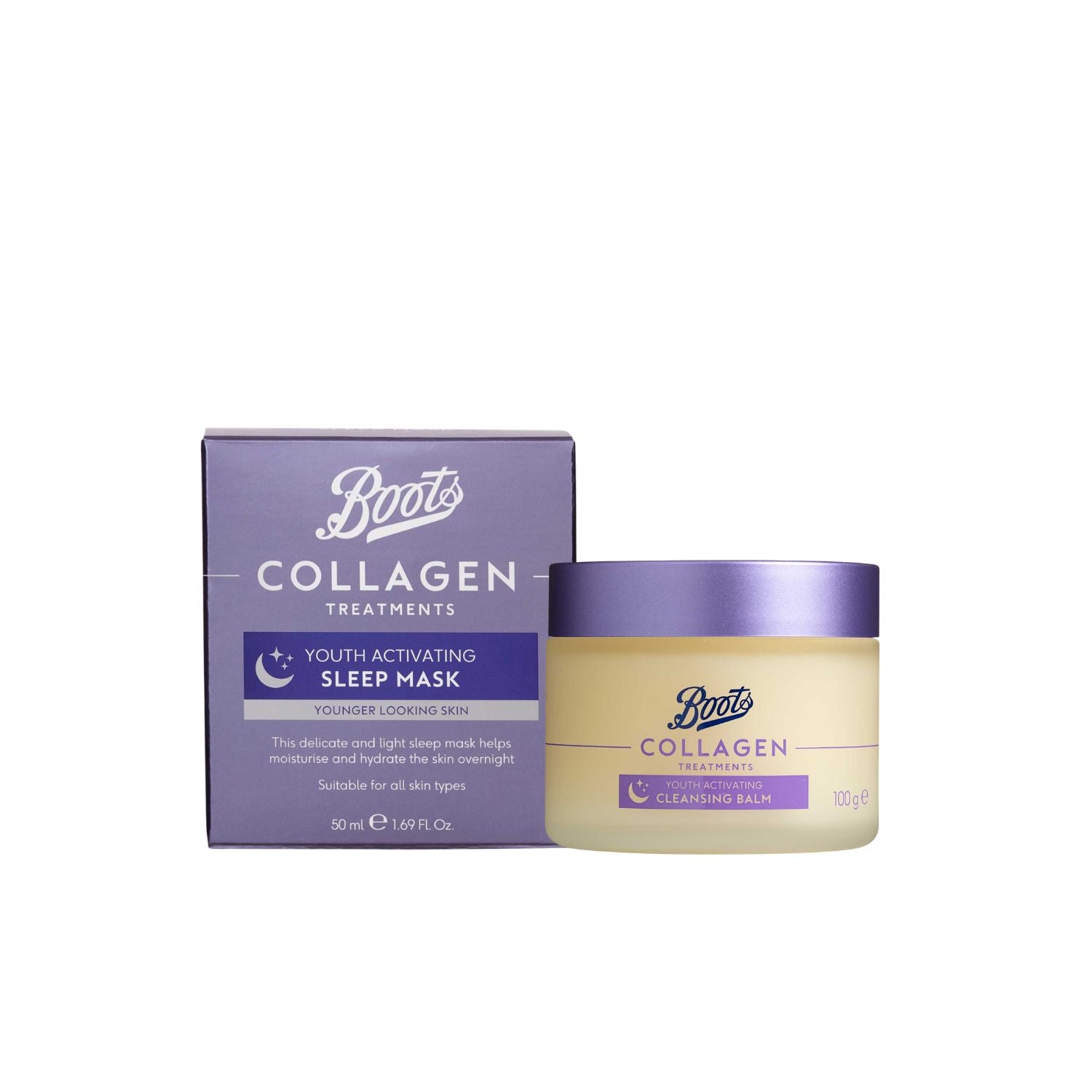 Boots Collagen Overnight Duo (British brand)