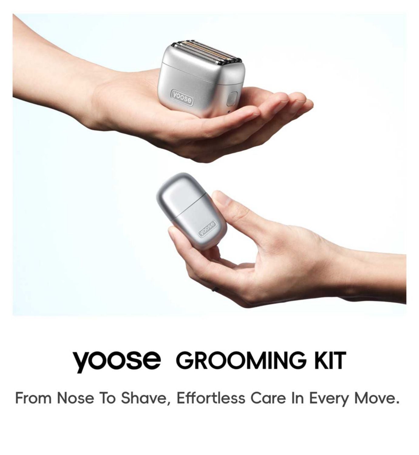 Yoose Mini 5 grooming kit with shaver and trimmer (British brand)
