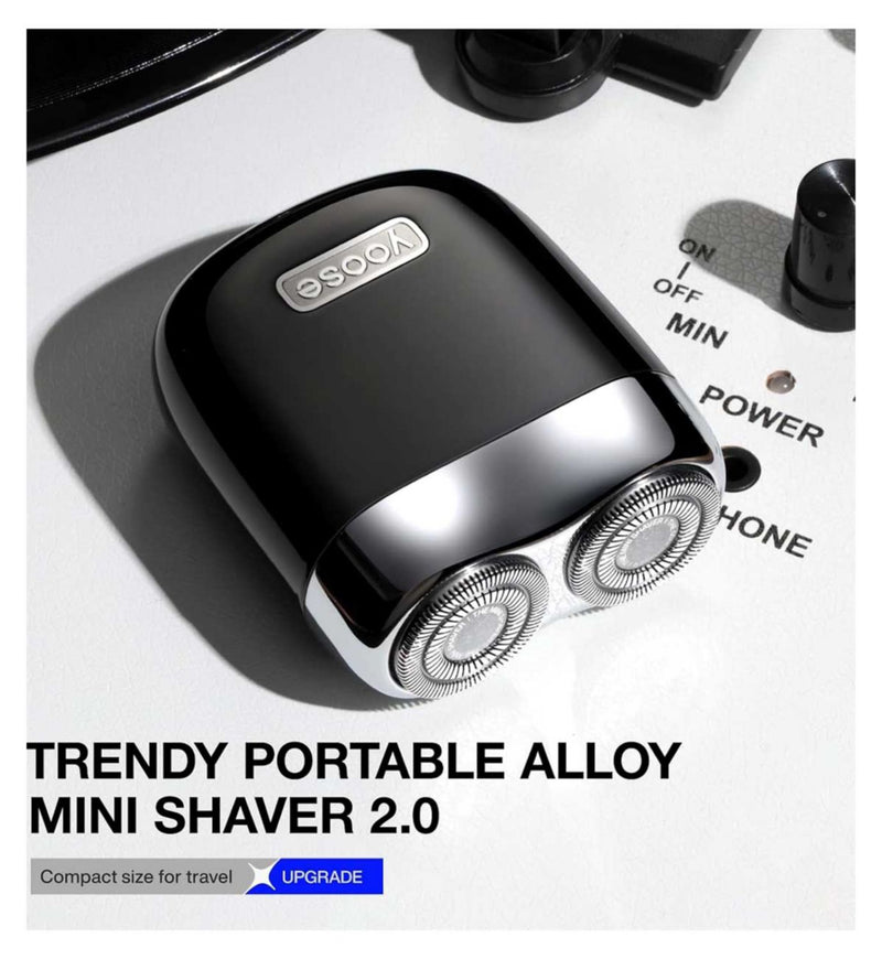 Yoose Mini 2 Shaver Dark Black electric shaver (British brand)