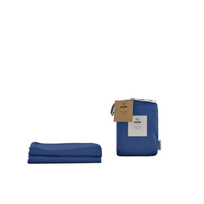 Boots Panda 100% Bamboo Fitted Sheet Super King Navy- Buy online at McGrocer
