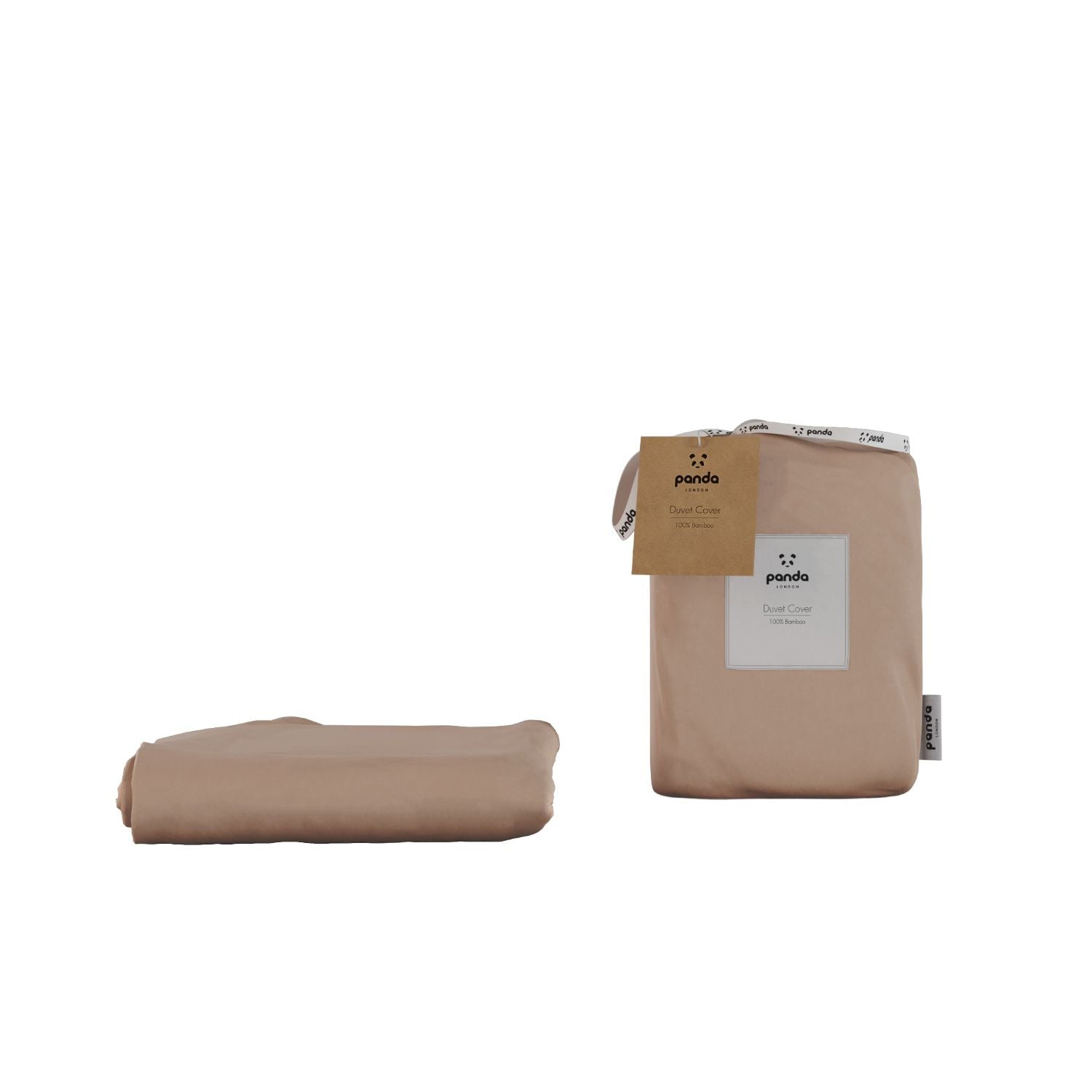 Panda 100% bamboo duvet cover single pink, imported from the UK