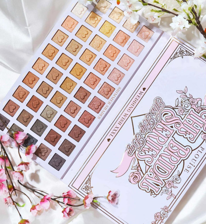 P.Louise Wedding Wish XXXL eyeshadow palette, imported from the UK
