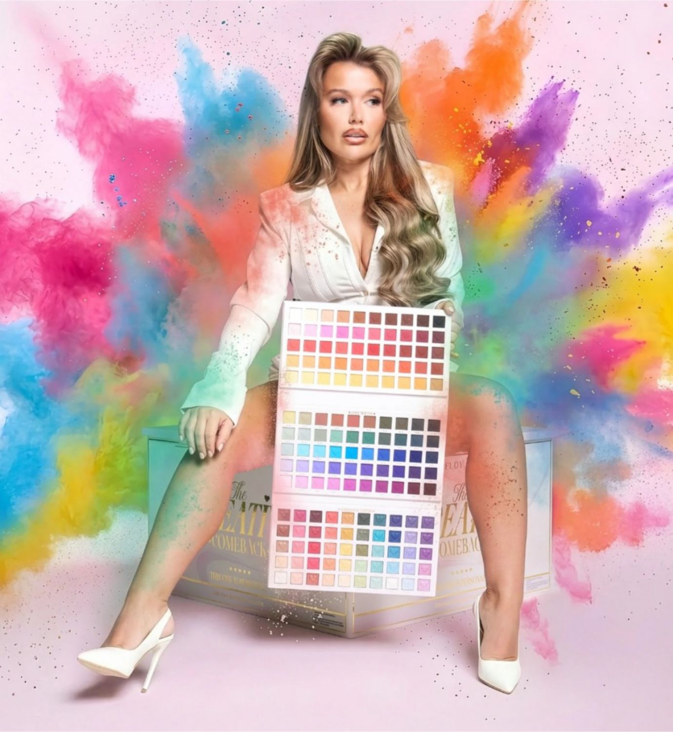 P.Louise Creative Comeback Palette 150 shades, UK version