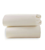 Clair de Lune cream cot bed sheets 2 pack, UK version