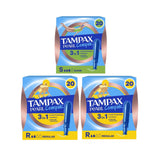 Tampax Pearl Compak Regular and Super tampons bundle, UK version