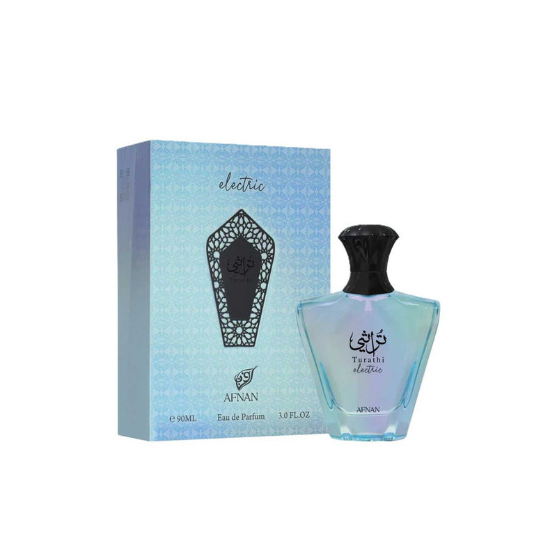 Afnan Turathi Electric Eau de Parfum 90ml, imported from the UK