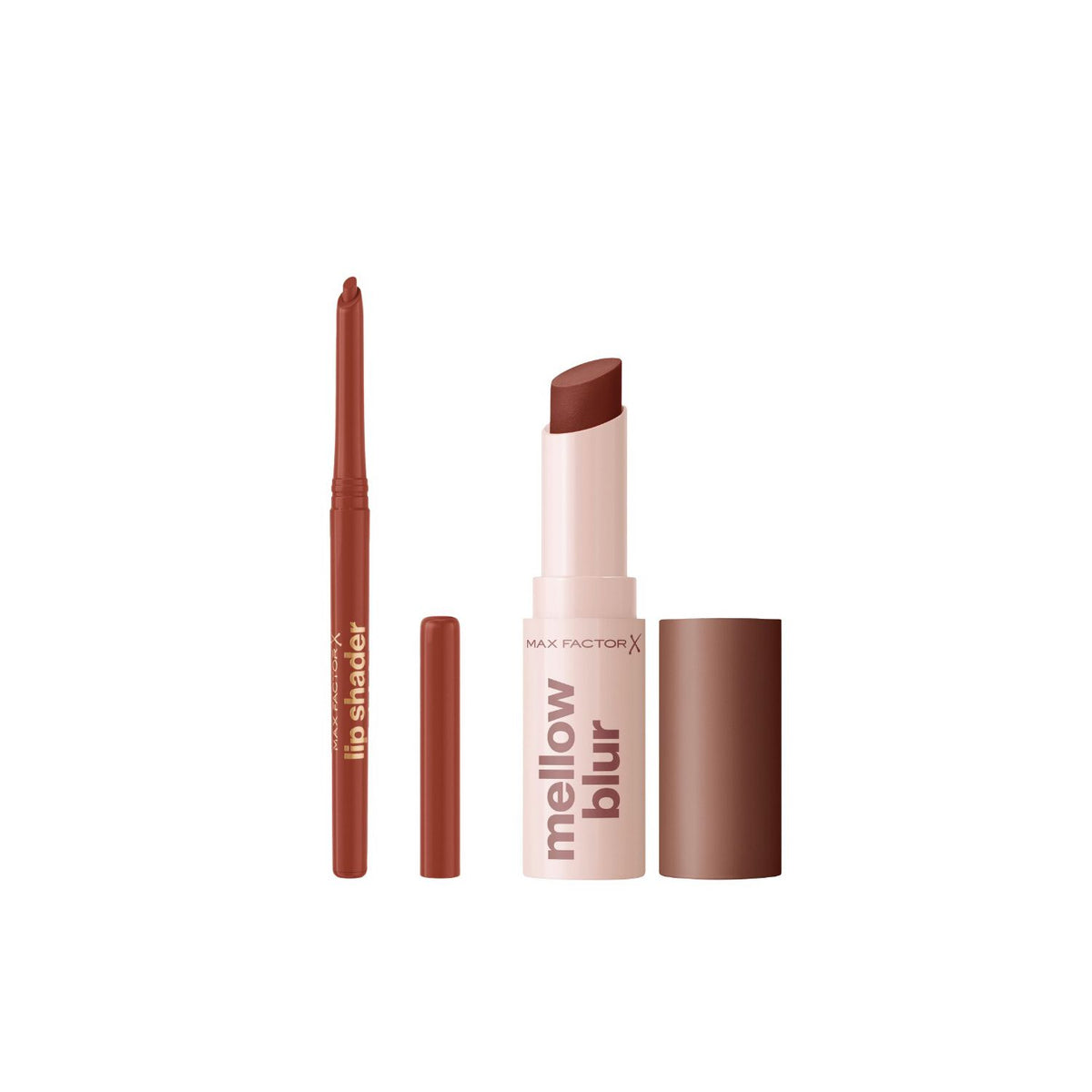 Max Factor Brown Blurred Lip Set - British product