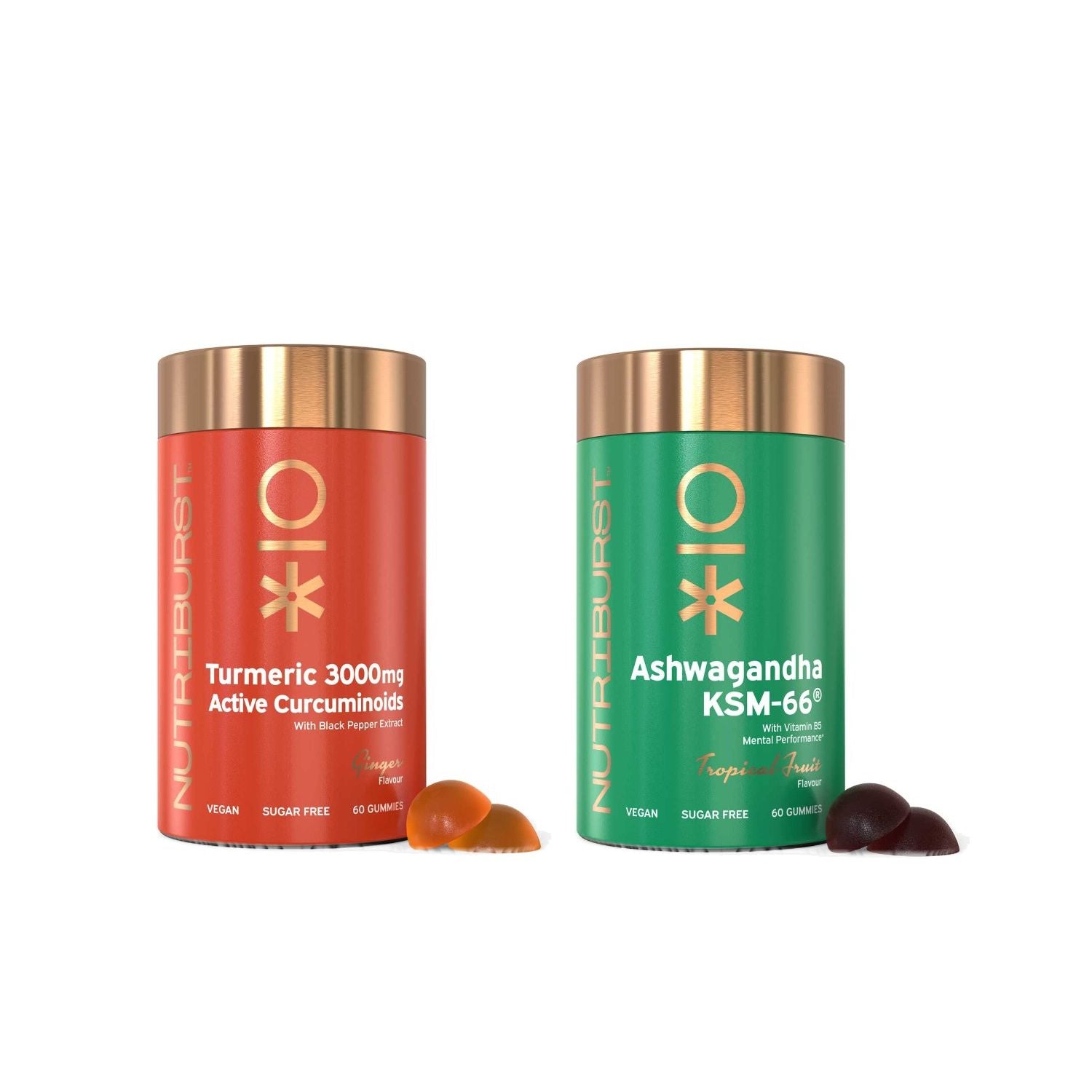 Nutriburst Ashwaganda & Turmeric Vitamin Bundle