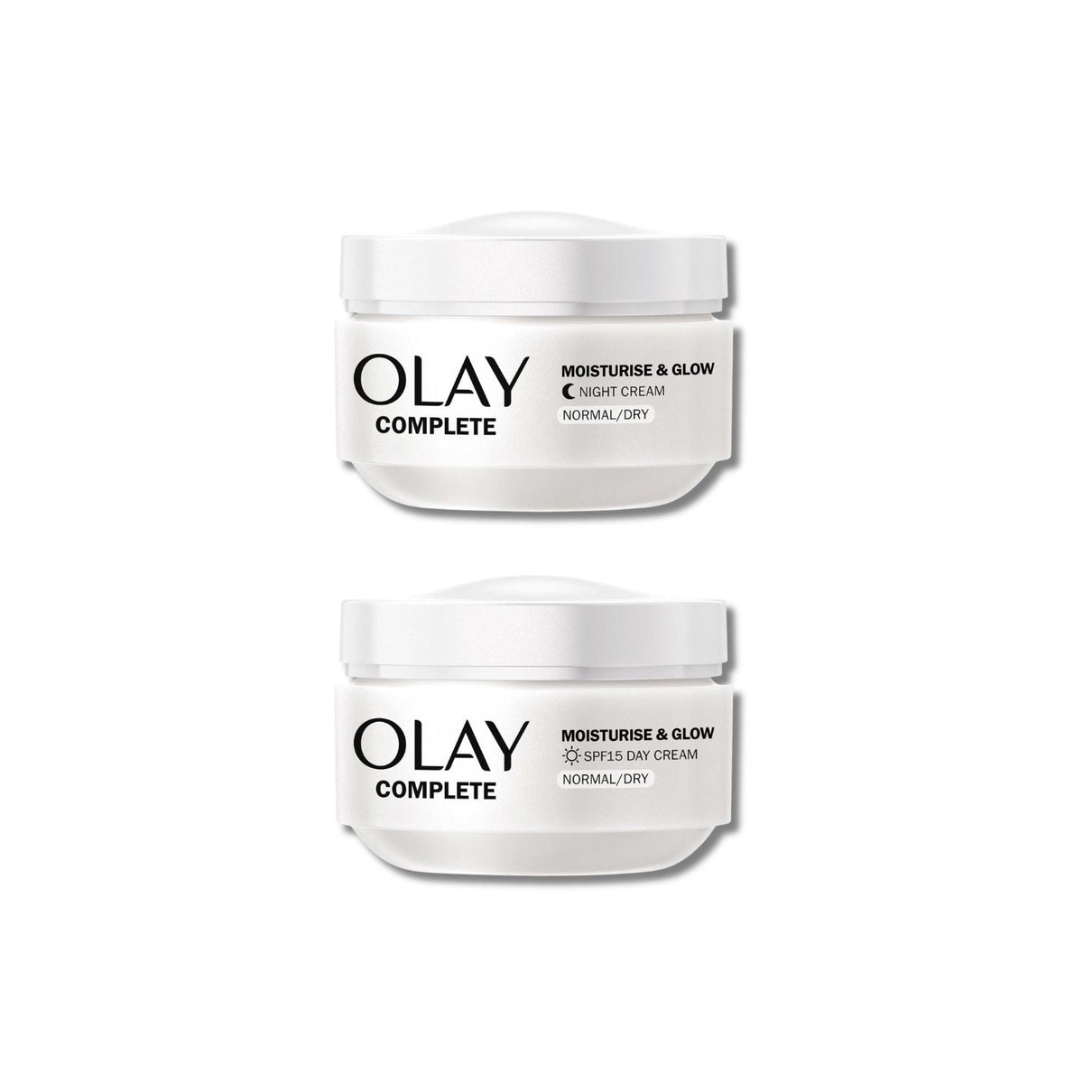 Olay day night cream bundle 2x50ml (British brand)