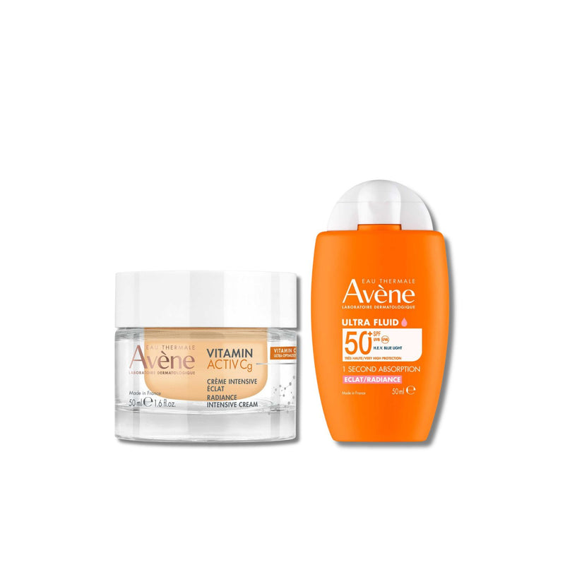 Avène Glow and Protect SPF50 bundle 2x50ml - British product