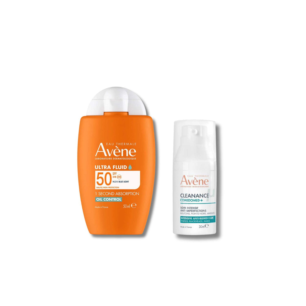 Avene Anti Blemish & Oil Control Bundle, imported from the UK