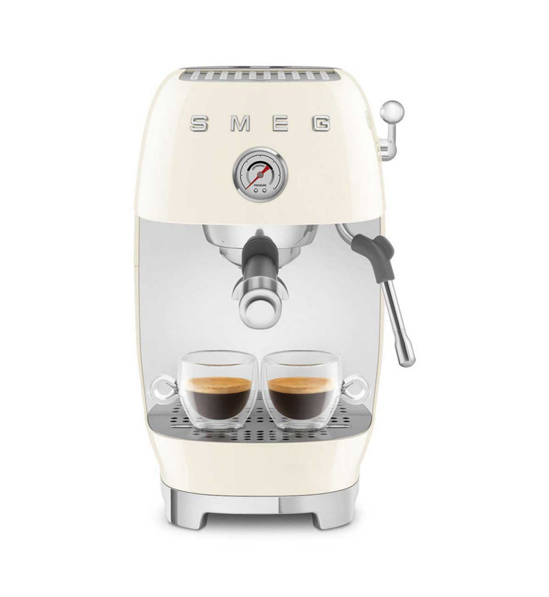 Smeg cream espresso and cold brew coffee machine, UK version