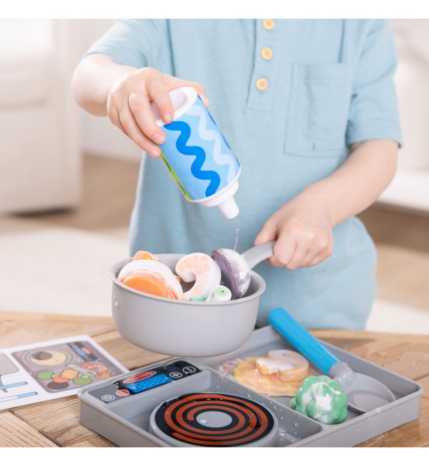 Melissa & Doug Simmer Stove Set - British product