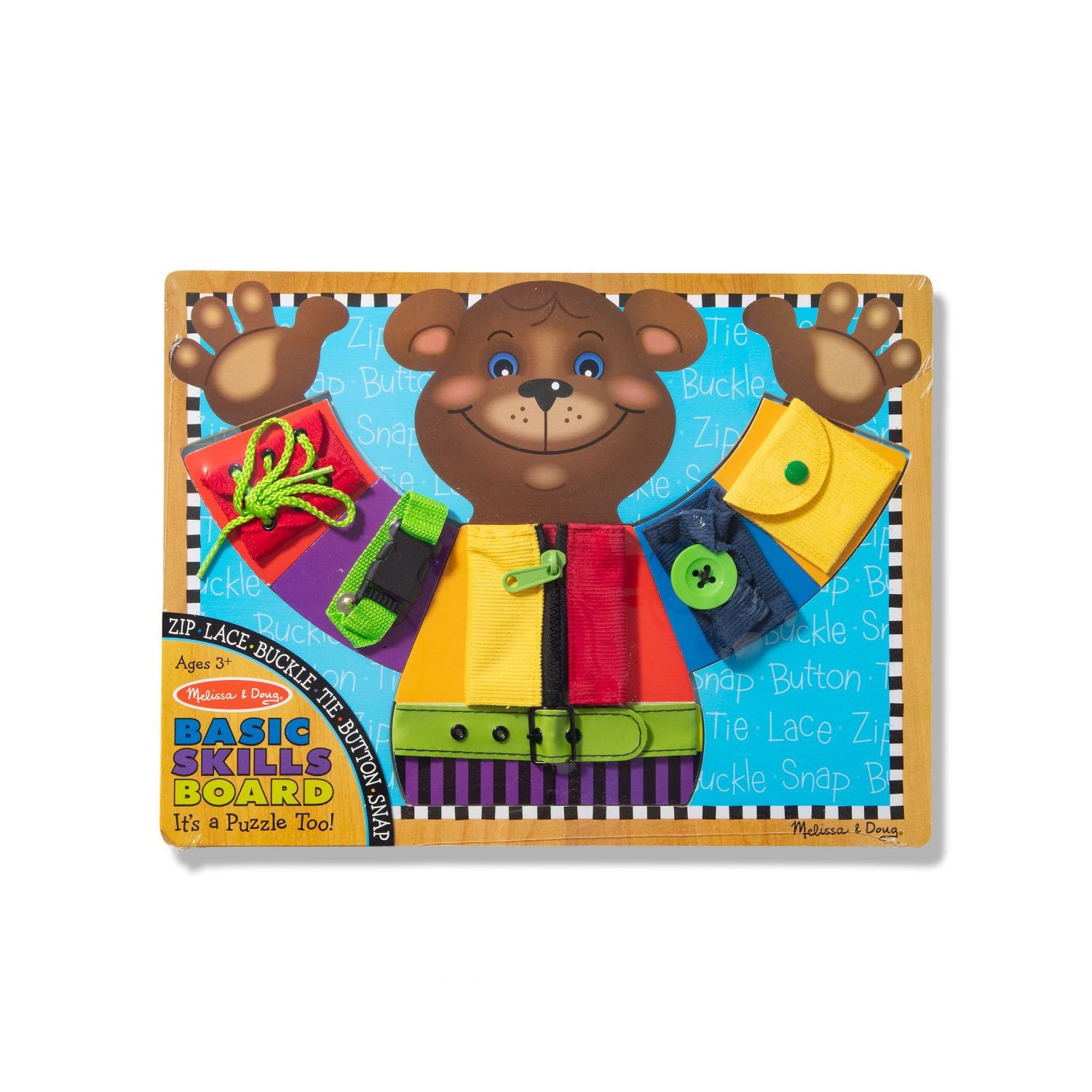 Melissa & Doug Basic Skills Board educational toy - British product