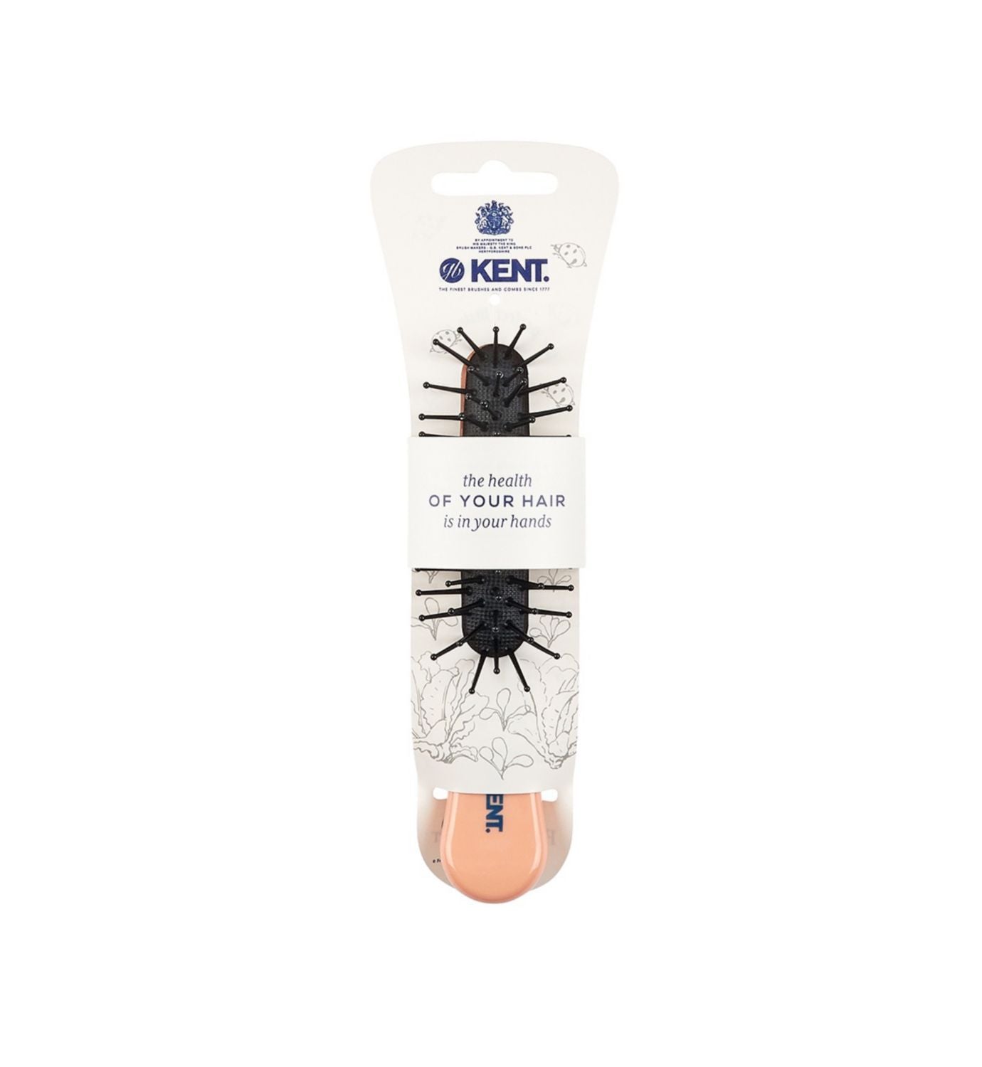 Kent Peter Rabbit Flopsy hairbrush with nylon quills - British product