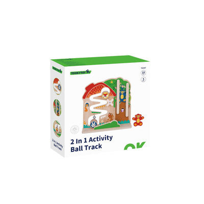 Boots Tooky Toy 2-in-1 Activity Ball Track Wooden Toy- Buy online at McGrocer