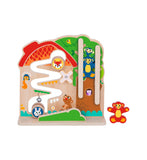 Tooky Toy 2-in-1 activity ball track wooden toddler toy, UK version