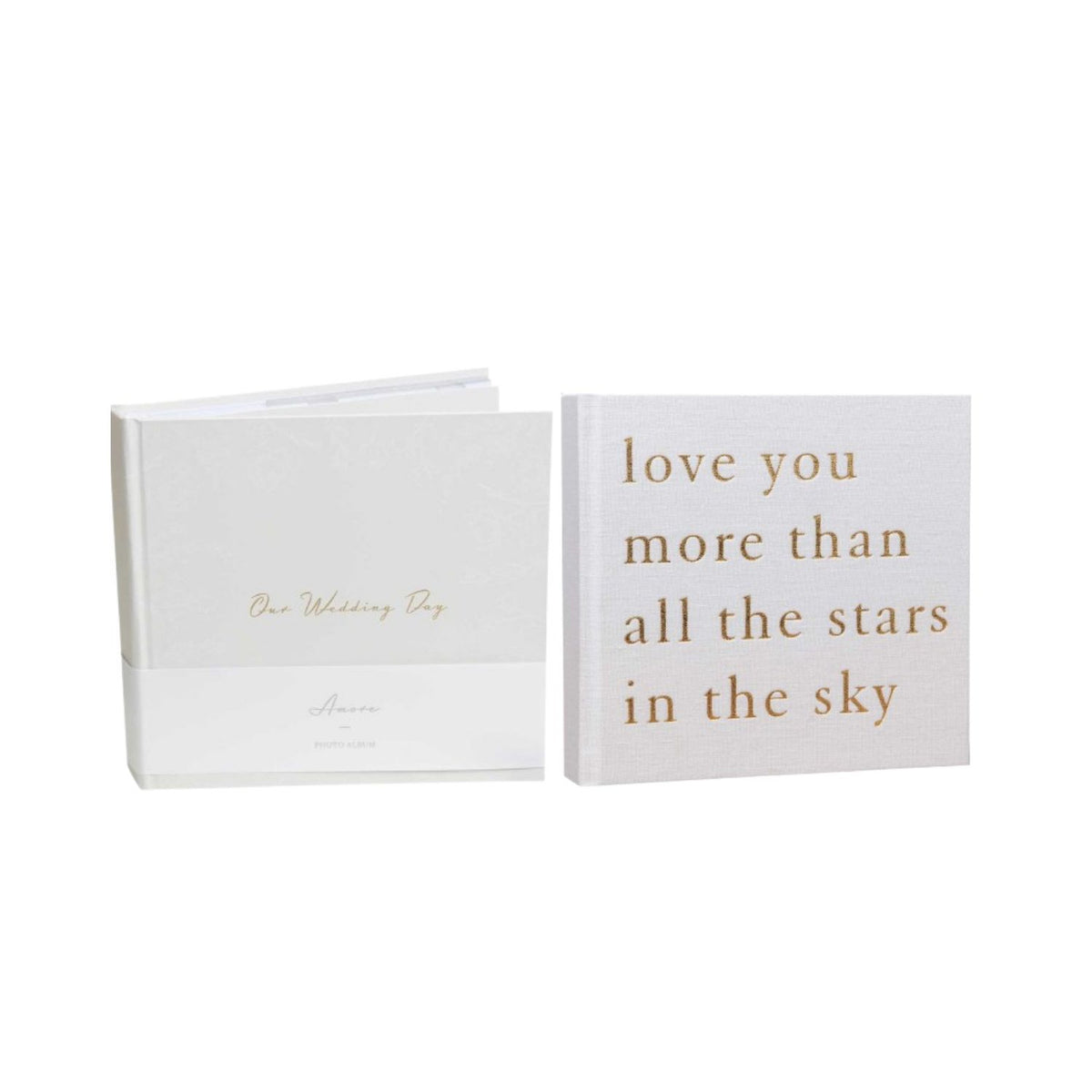Bambino Mio photo album bundle with wedding floral and linen albums, imported from the UK