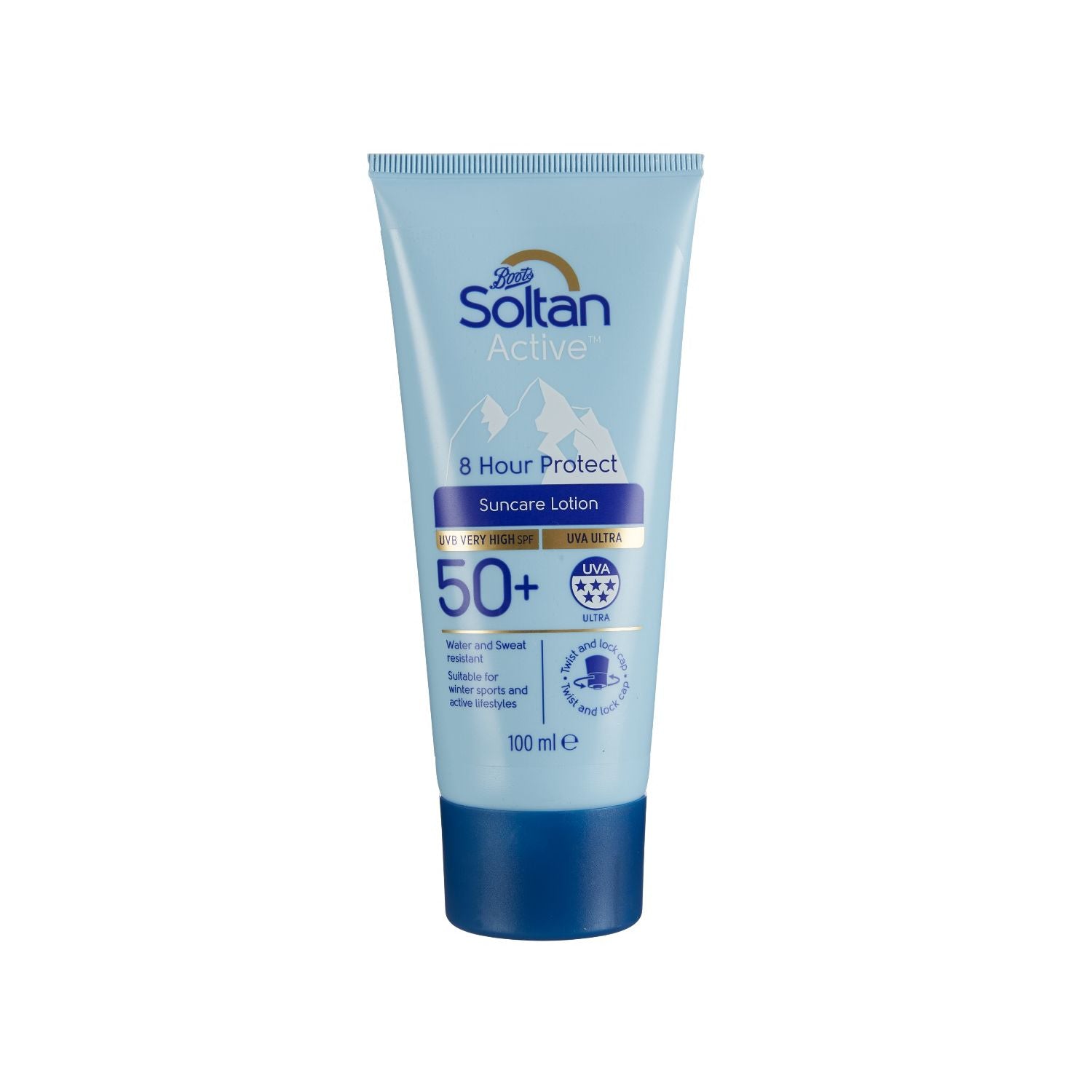 Soltan Active SPF50+ suncare lotion 100ml - British product