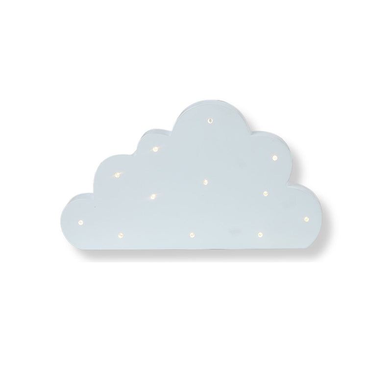 Purflo wooden cloud nursery light, imported from the UK