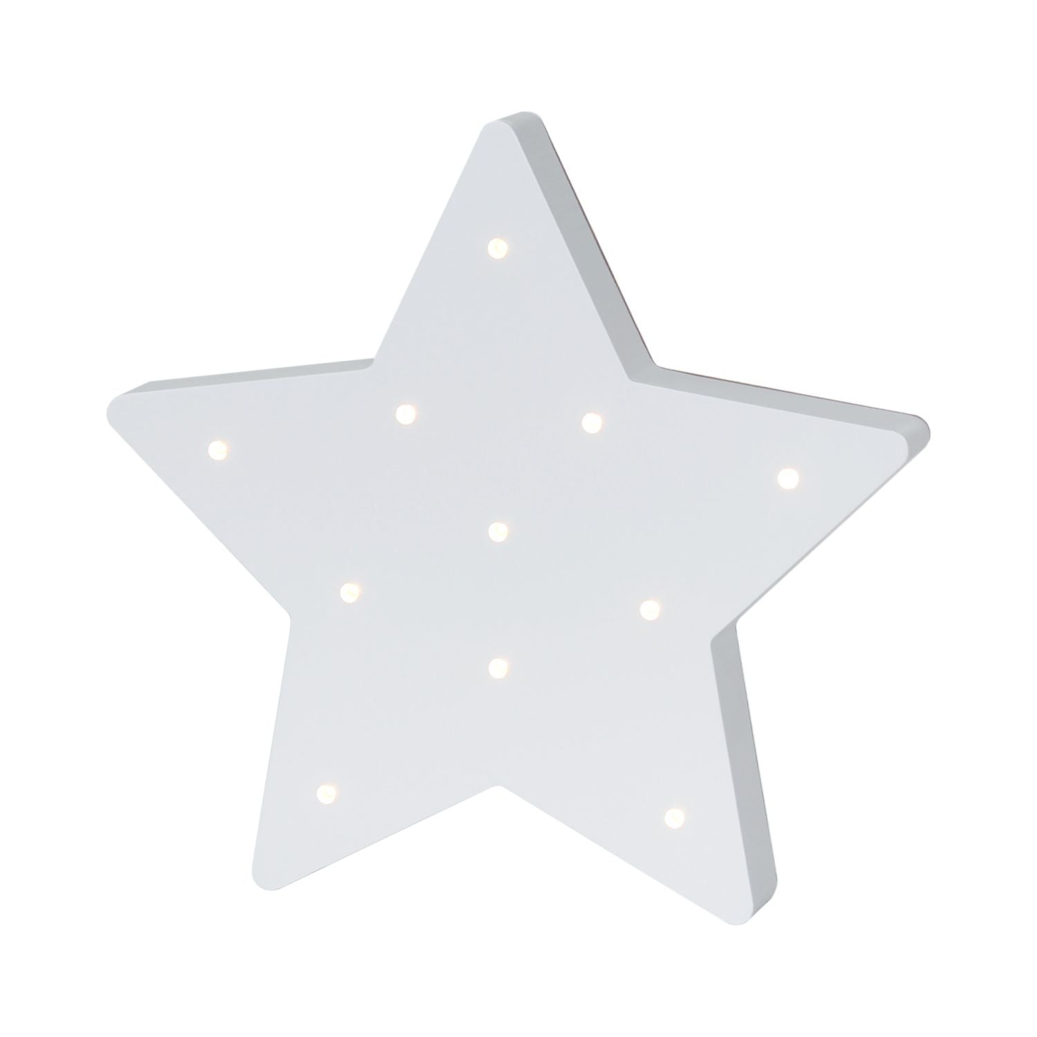 Purflo wooden star nursery light, decorative light (British brand)